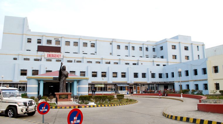 NEIGRIHMS Hospital.   (Photo by Sanjib Bhattacharjee).